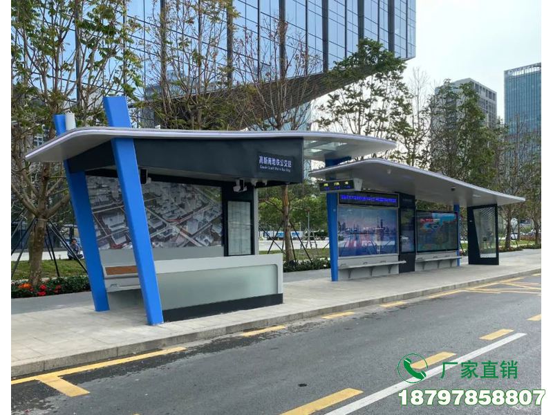 上海特色创意城市公交候车亭