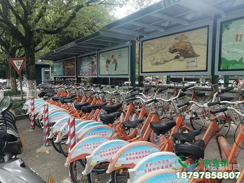 灵川县智能共享单车停车亭